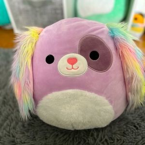 Multi colored dog squishamallow